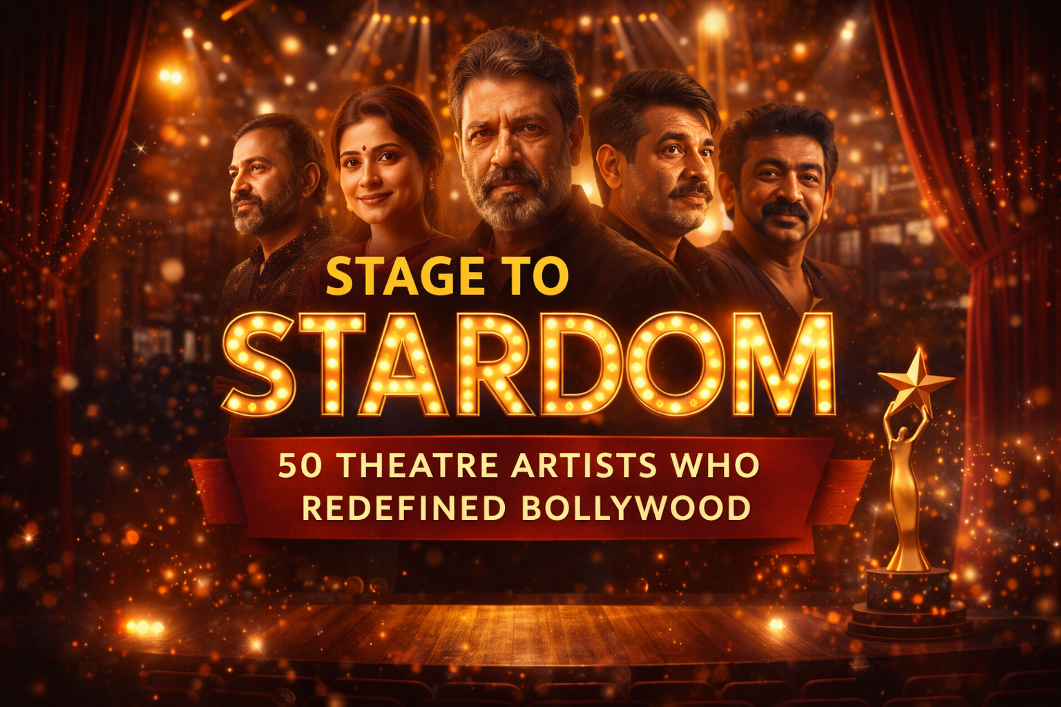 Stage to Stardom: 50 Theatre Artists Who Redefined Bollywood