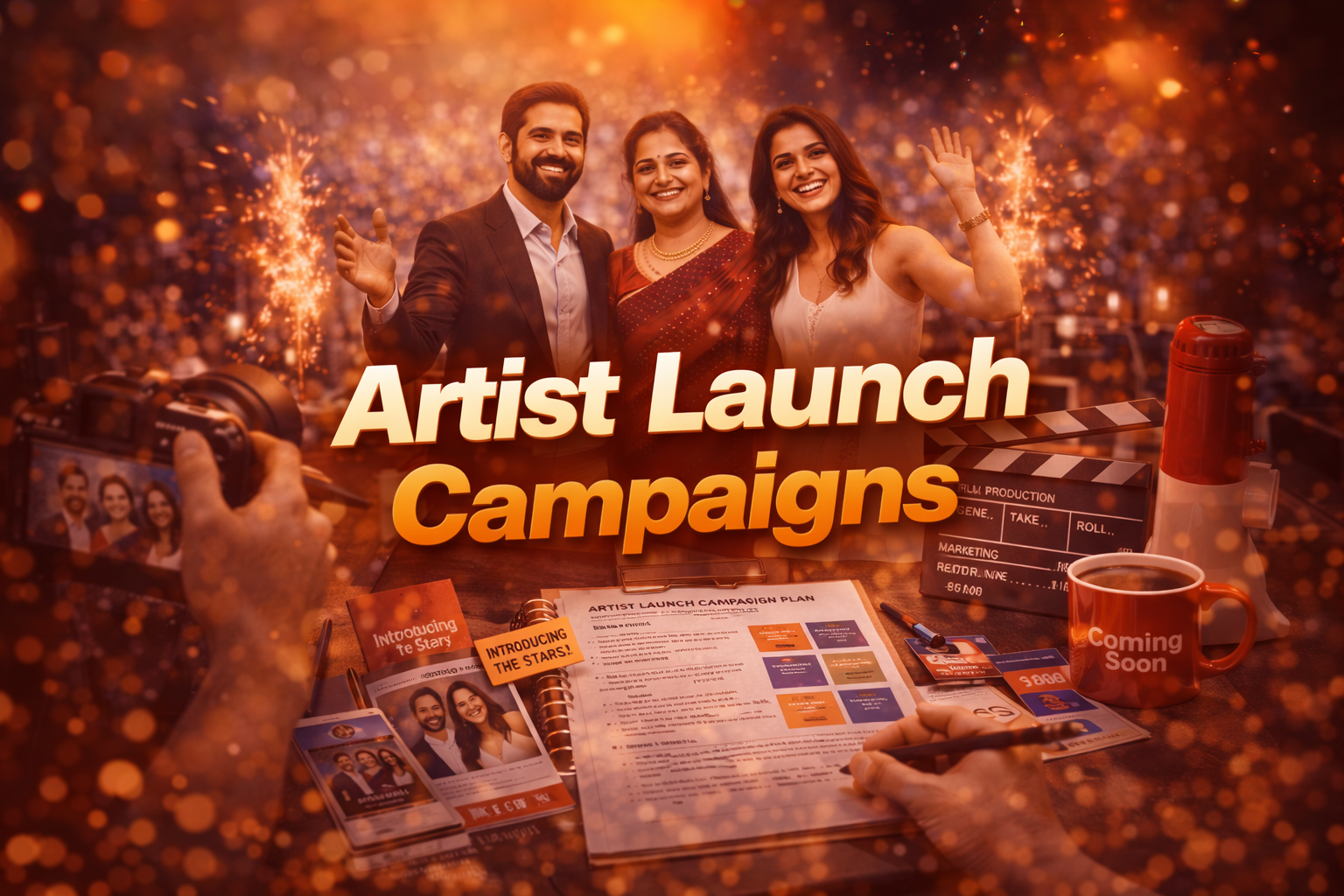 Artist launch campaigns